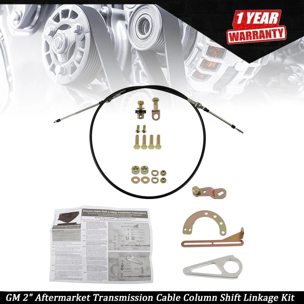 2" Transmission Cable Column Shift Linkage Kit for GM (ACA-1804)