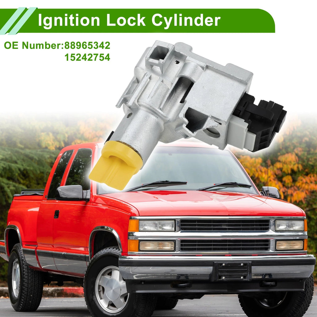 Ignition Lock Cylinder Assembly Replacement for Chevrolet Silverado 1500 (2003–2006)