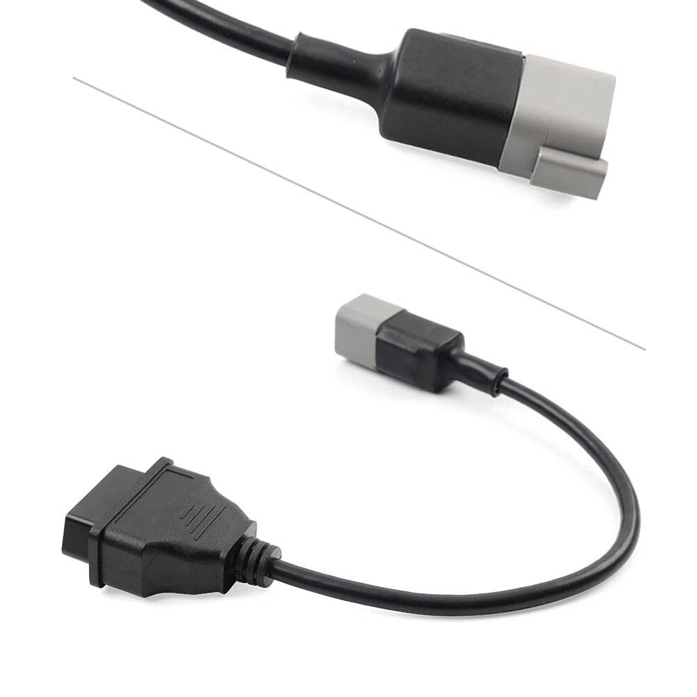 6 Pin to OBD2 Diagnostic Cable Adapter for BRP MOTO ATV UTV