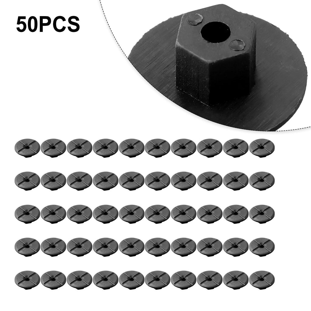 50x Unthreaded Nut Clips for Mercedes (Fits Inner Wheel Arches)