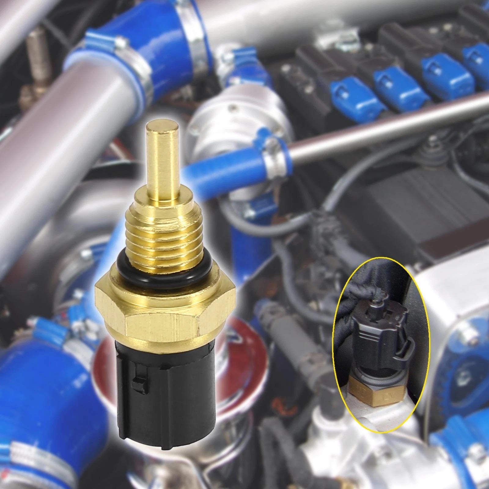 Engine Coolant Temperature Sensor Replacement for Honda (2001–2005)
