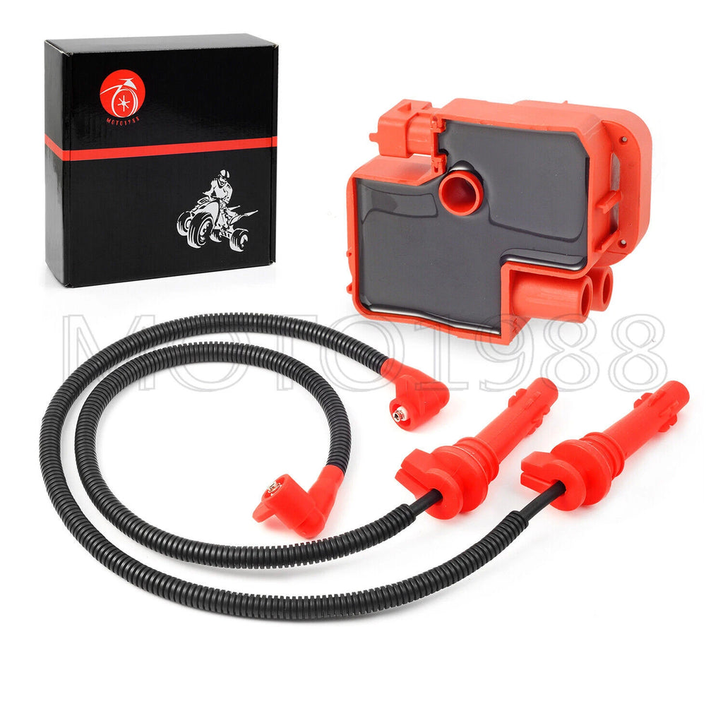 Ignition Coil with Spark Plug Wire Cap for Polaris Ranger XP 1000 (2015–2023)