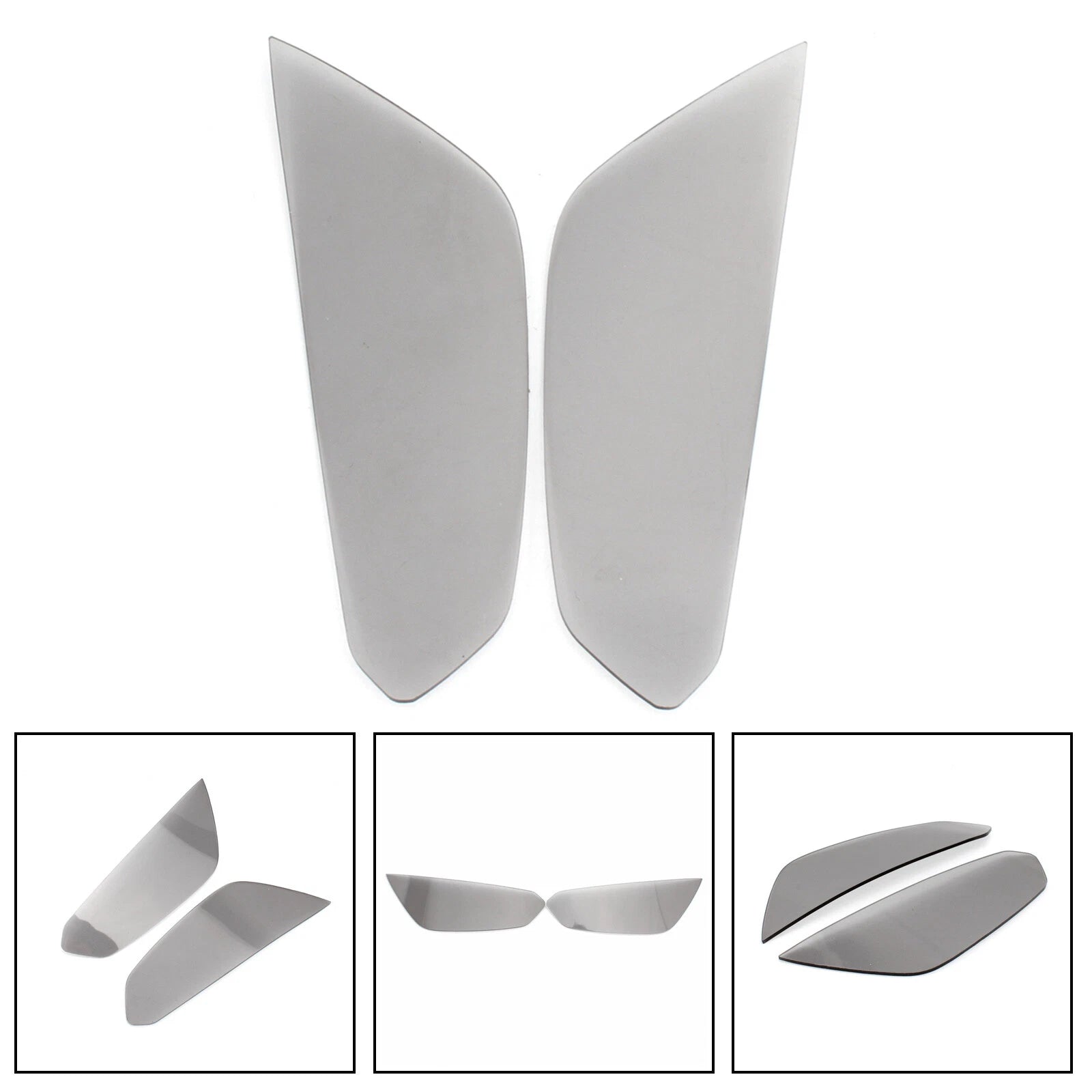 Front Headlight Lens Protection Smoke for Kawasaki Z1000 Z1000R (2014–2021)