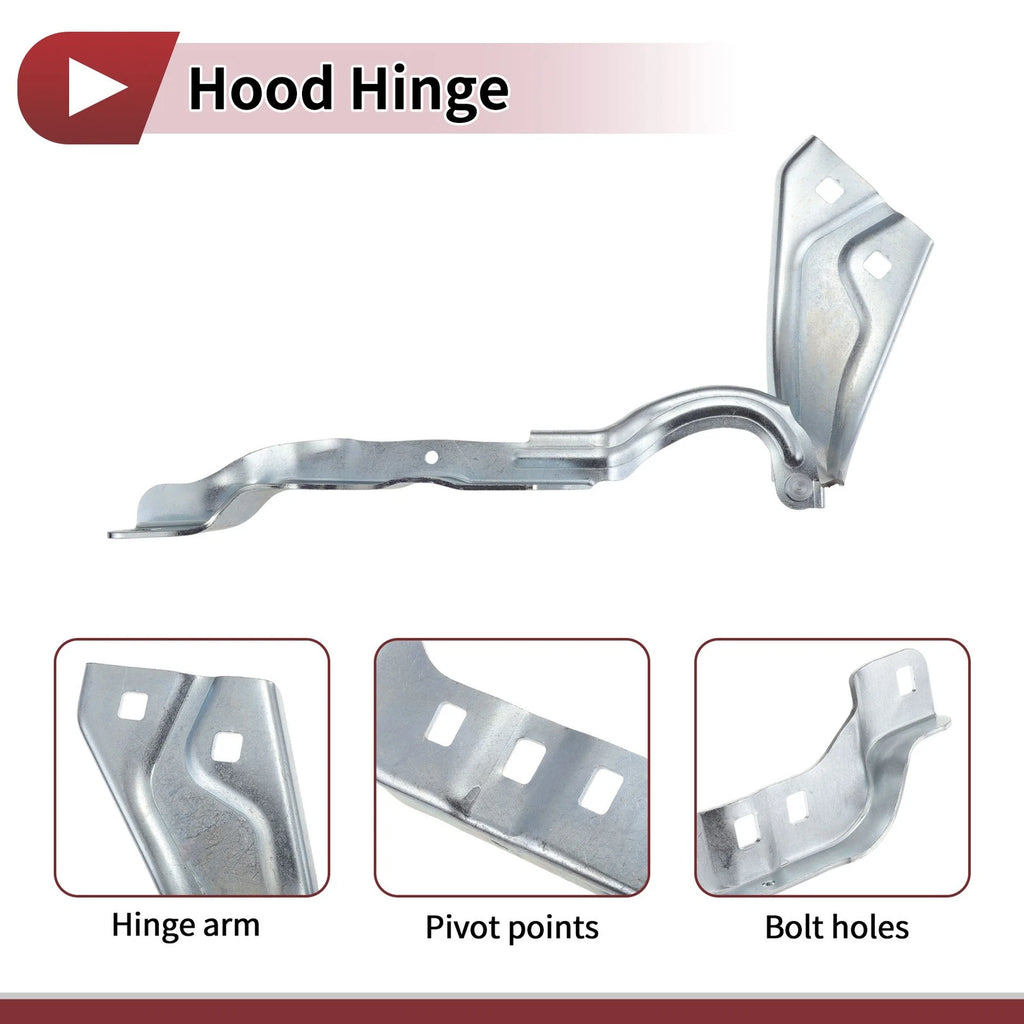 Hood Hinge for Ford Escape (2015–2018) Left Side, 1 pcs
