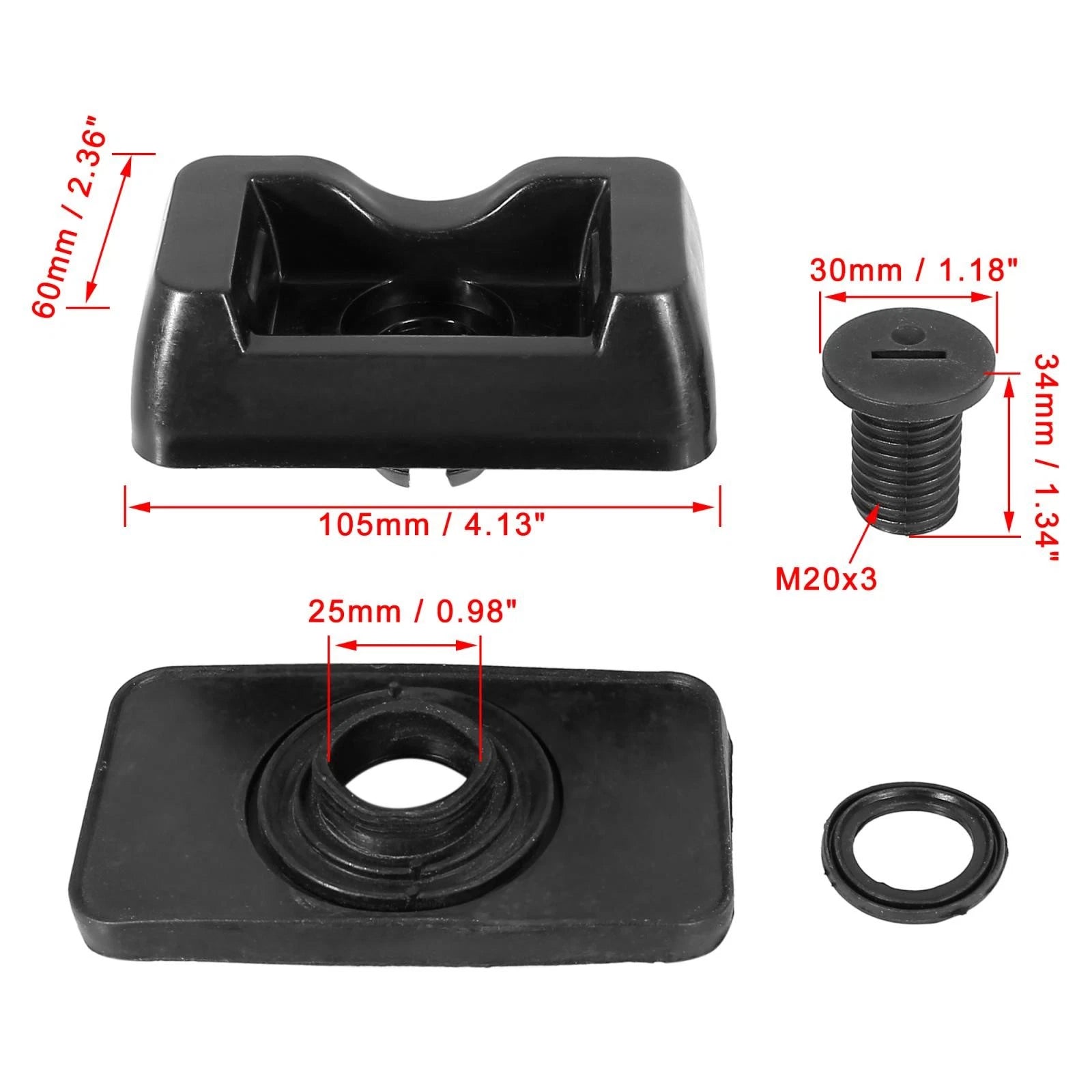 Jack Point Pad Jacking Support Plug Replacement for Mercedes-Benz (2005–2015)