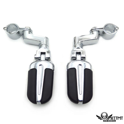 Slipstream Foot Peg Mount Kit for Triumph Rocket, Yamaha V-Star, Roadstar (1 1/4")