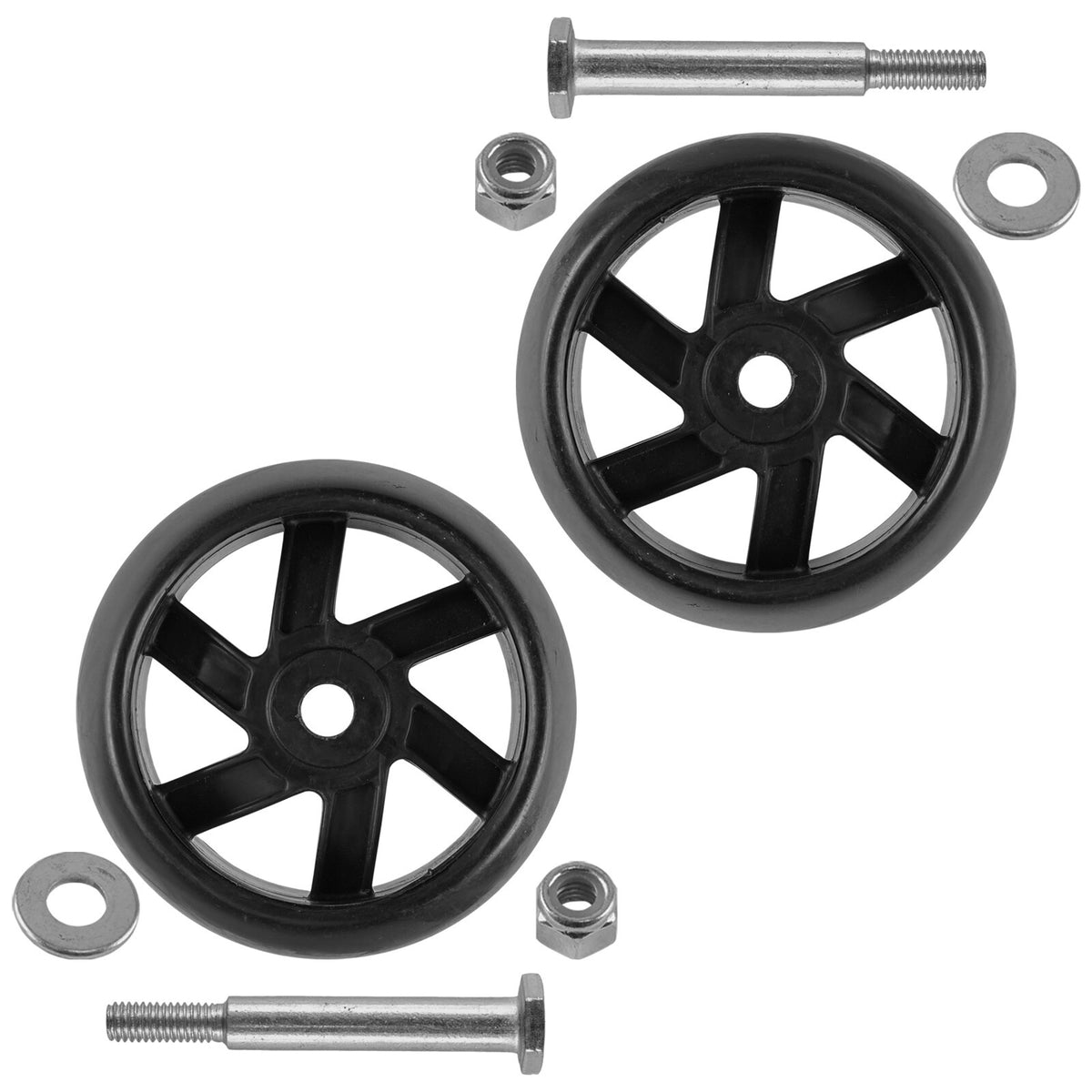 Mower Deck Wheel with Bolt Nut for Husqvarna CT131 CT153 CTH173 (2004–2018)
