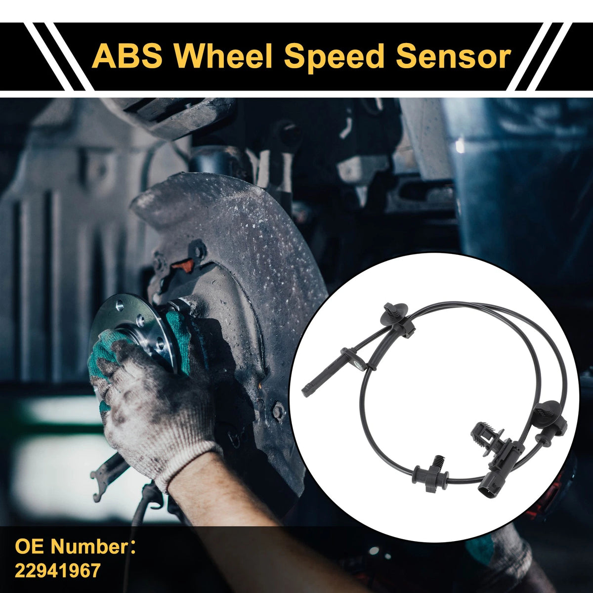 ABS Wheel Speed Sensor No. 22941967 for Cadillac CTS (2014–2019)