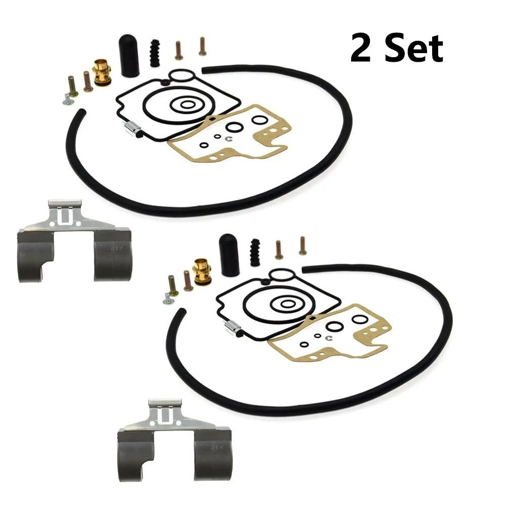 2X Smoothbore Carburetor Kit & Float for Mikuni HSR42 HSR45 HSR48