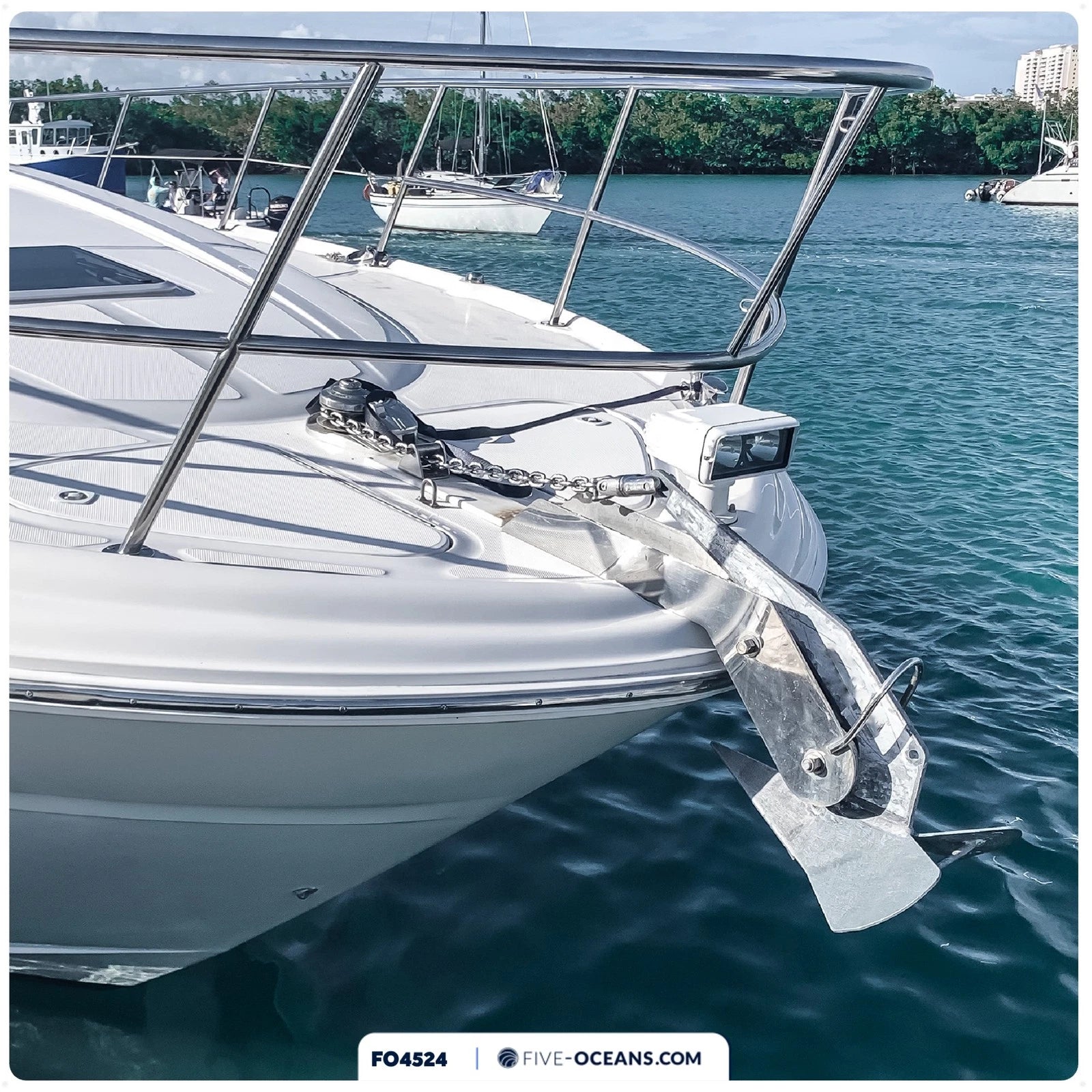 Windlass Anchor Rode 9/16"x200' & 5/16"x20' G4 Galvanized Chain
