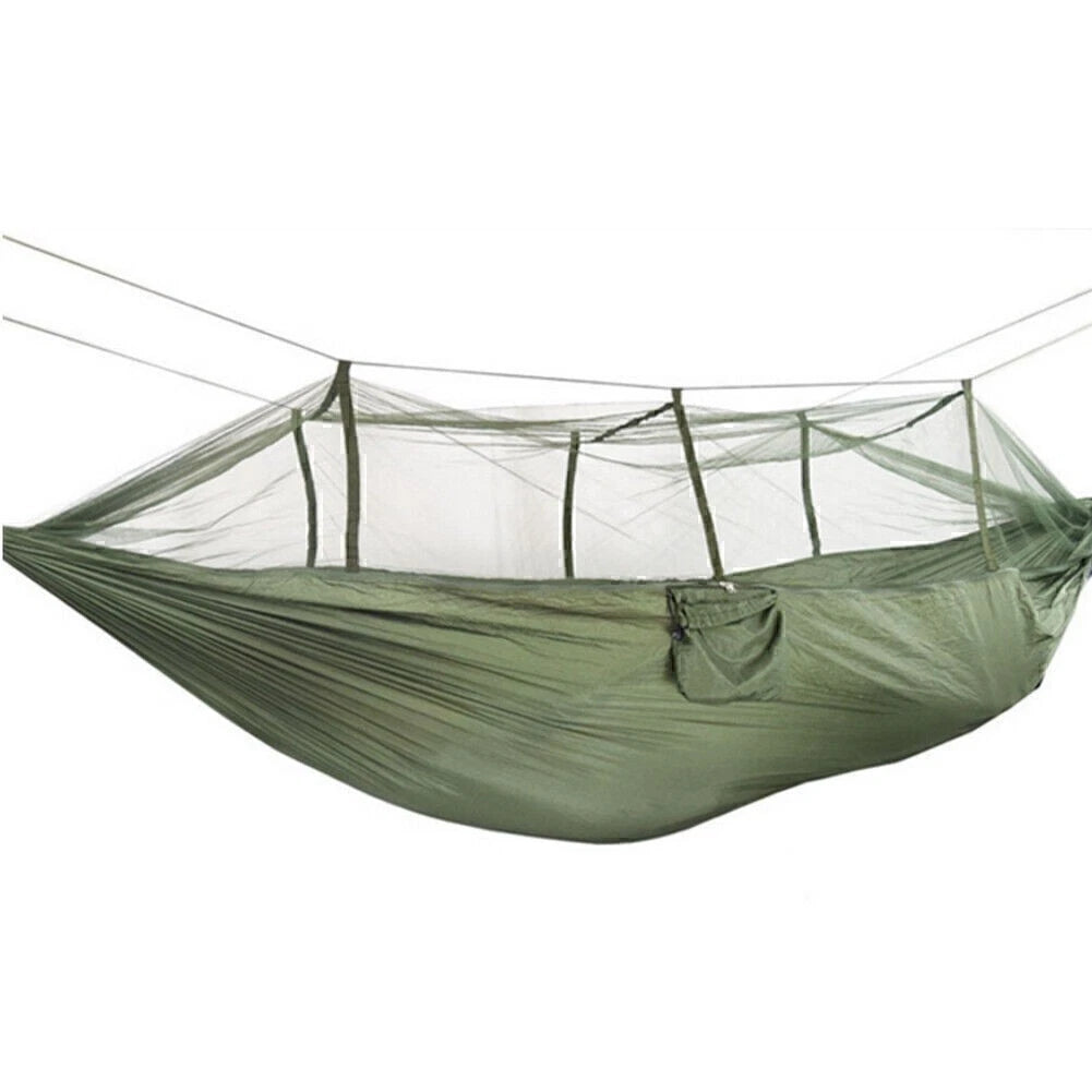 Double Hammock with Mosquito Net for Outdoor Camping
