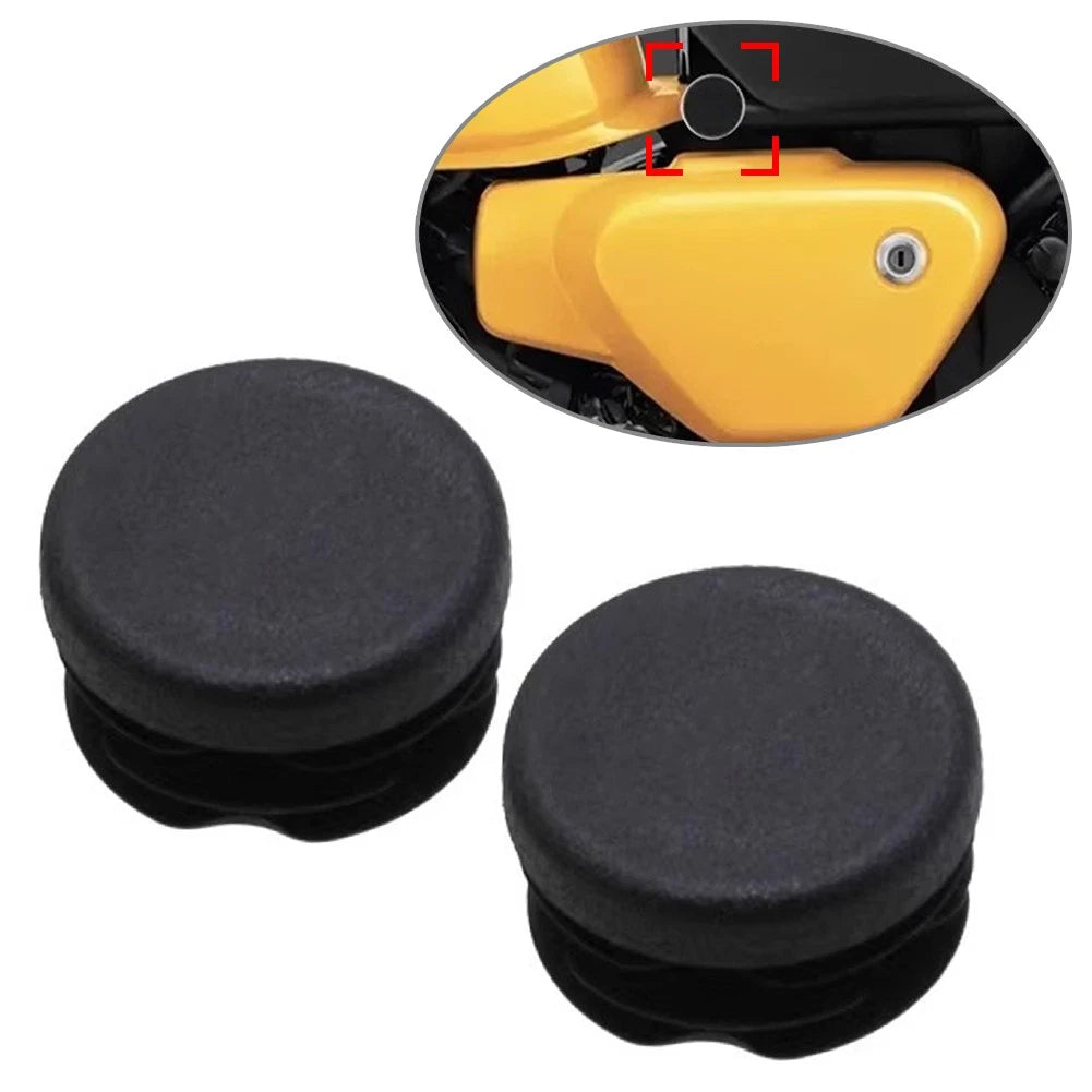 2X Frame Hole Cover Caps Plug Set for Honda Monkey 125 (2018–2022)