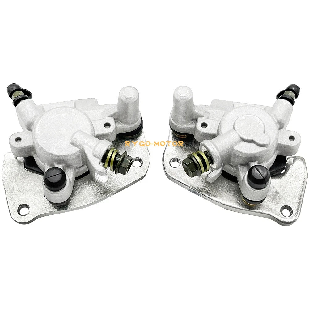 Front Brake Calipers & Pads for Suzuki King Quad 400 750 (2002–2023)