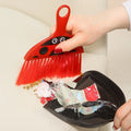 Broom Set with Ergonomic Dustpan for MINI