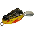 Silicone Topwater Frog Lure with Enhanced Visibility Spinner (4g)