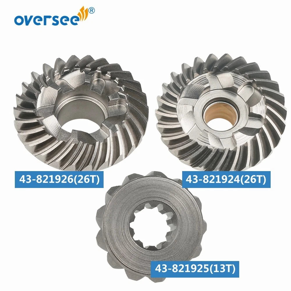 Gear Kit 43-821924 43-821925 43-821926 for Mercury Mercruiser 8-15 HP