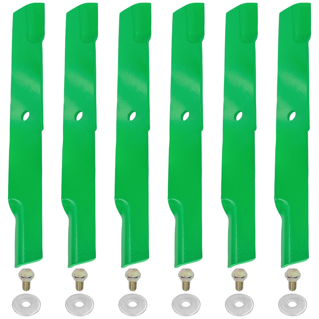 Deck Blade with Bolt Replacement for Hustler Super S Super Mini Z (2003–2003)