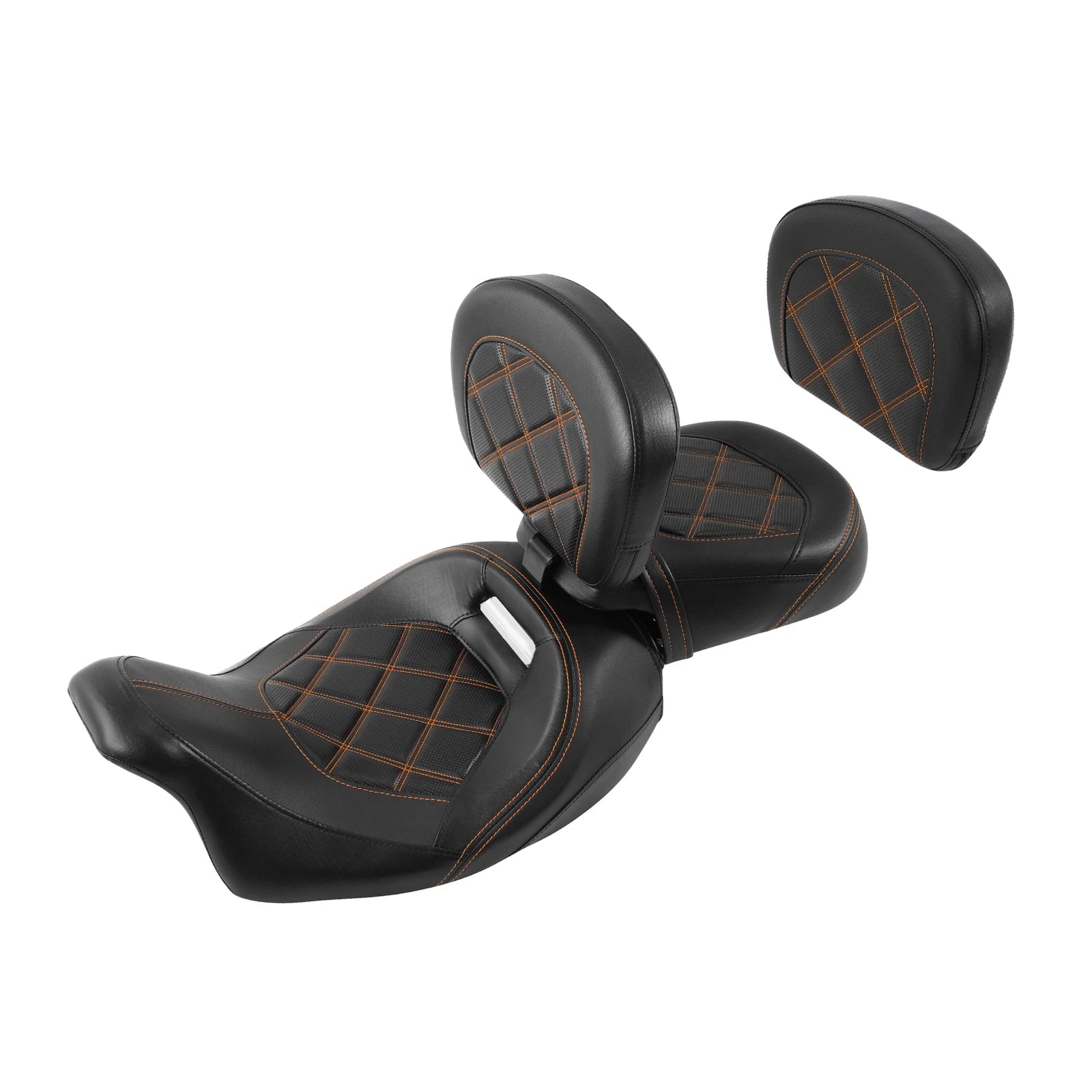 Backrest Pad Set for Harley Touring Electra Glide (2009–2023)