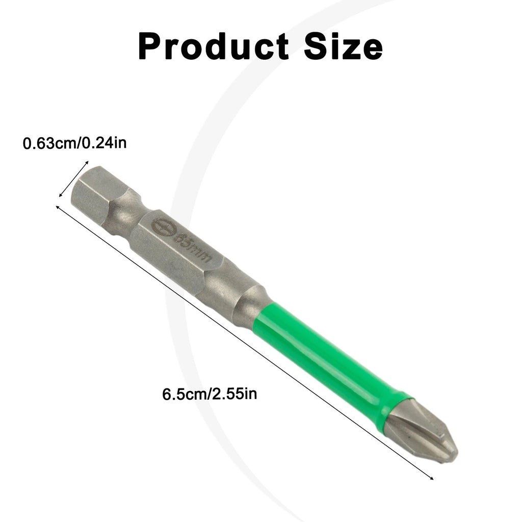 Cross Screwdriver Bit for Electricians (Sandblasting Treatment, Anti-rust)