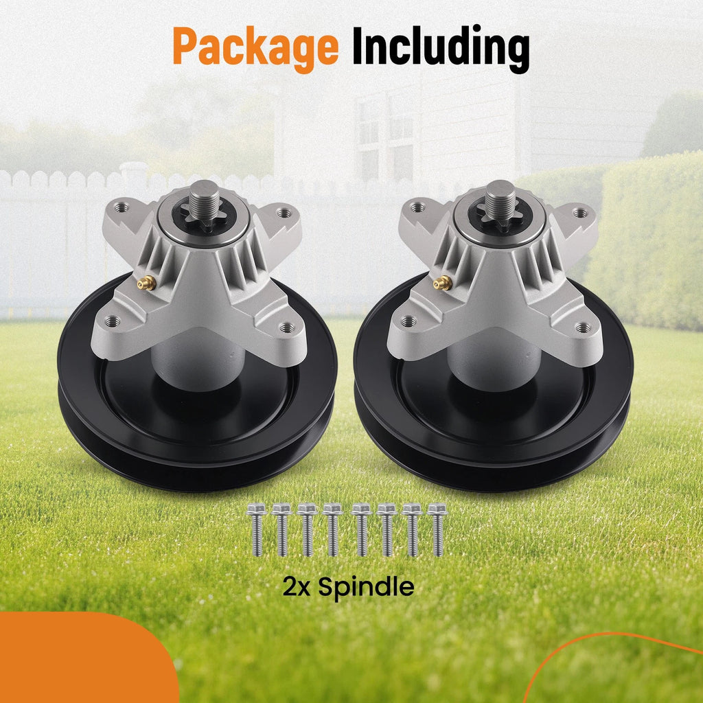 2Pack Mower Spindle for MTD 13A1762F265 13A1762F229 918-04474A 618-04474A
