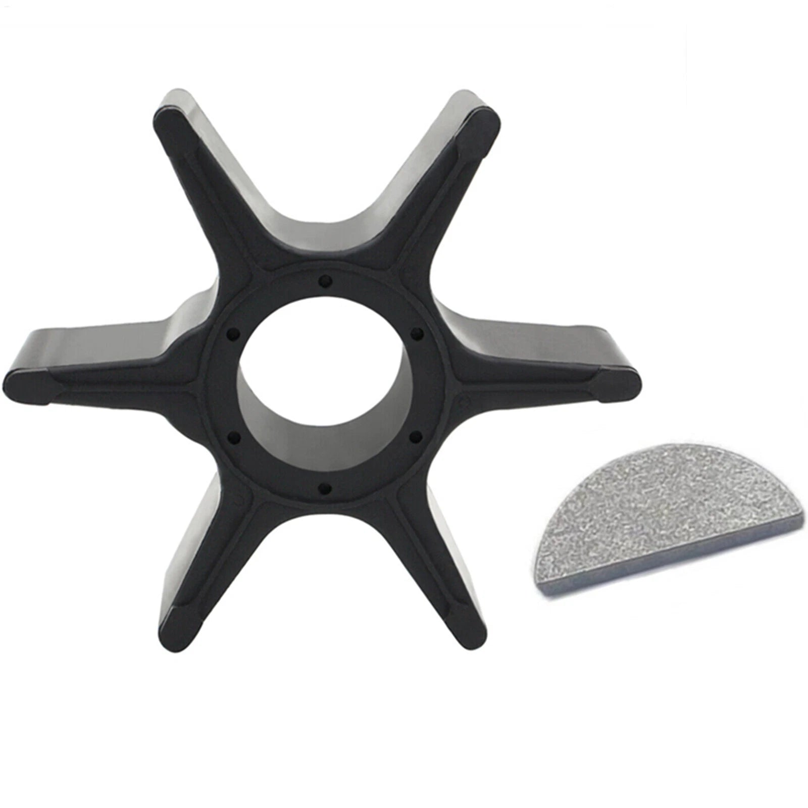 Water Pump Impeller w/ Key for Suzuki DF60 DF70 DF80 DF90 DT90 DT100 (1990–2000)