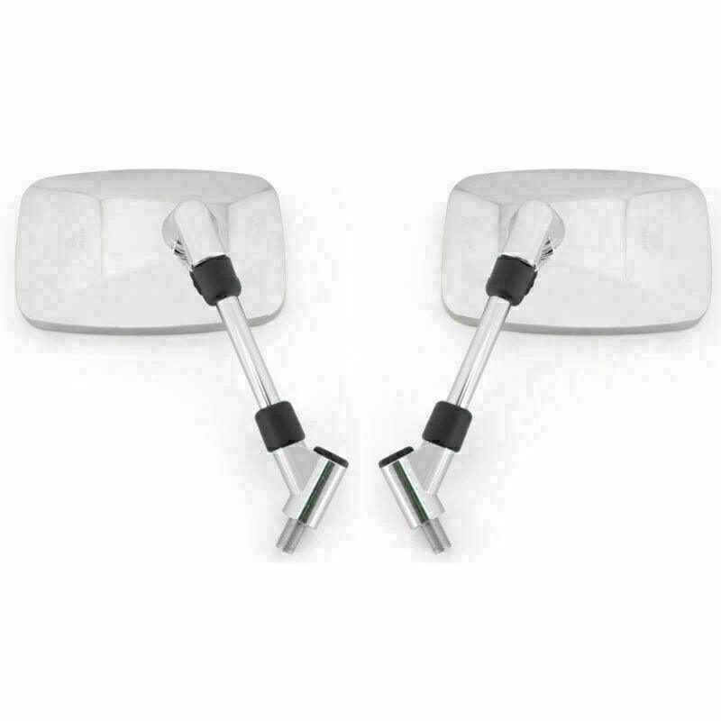 Rectangular Rear View Mirrors for Suzuki VS600 VS750 VS800 VL800 VL1500 VZ800 (T9)