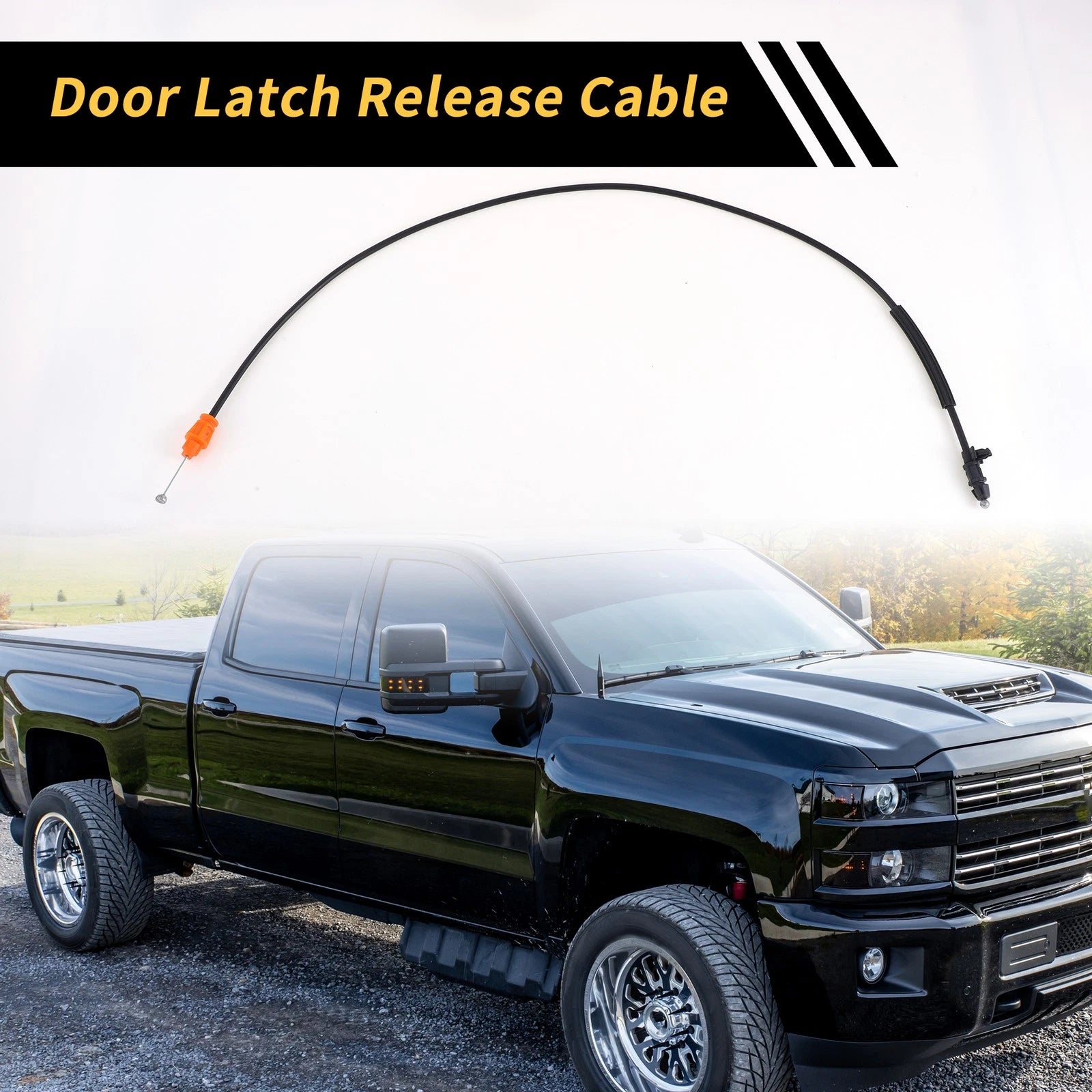 Door Latch Release Cable Replacement for Chevrolet Silverado GMC Sierra (2014–2019)