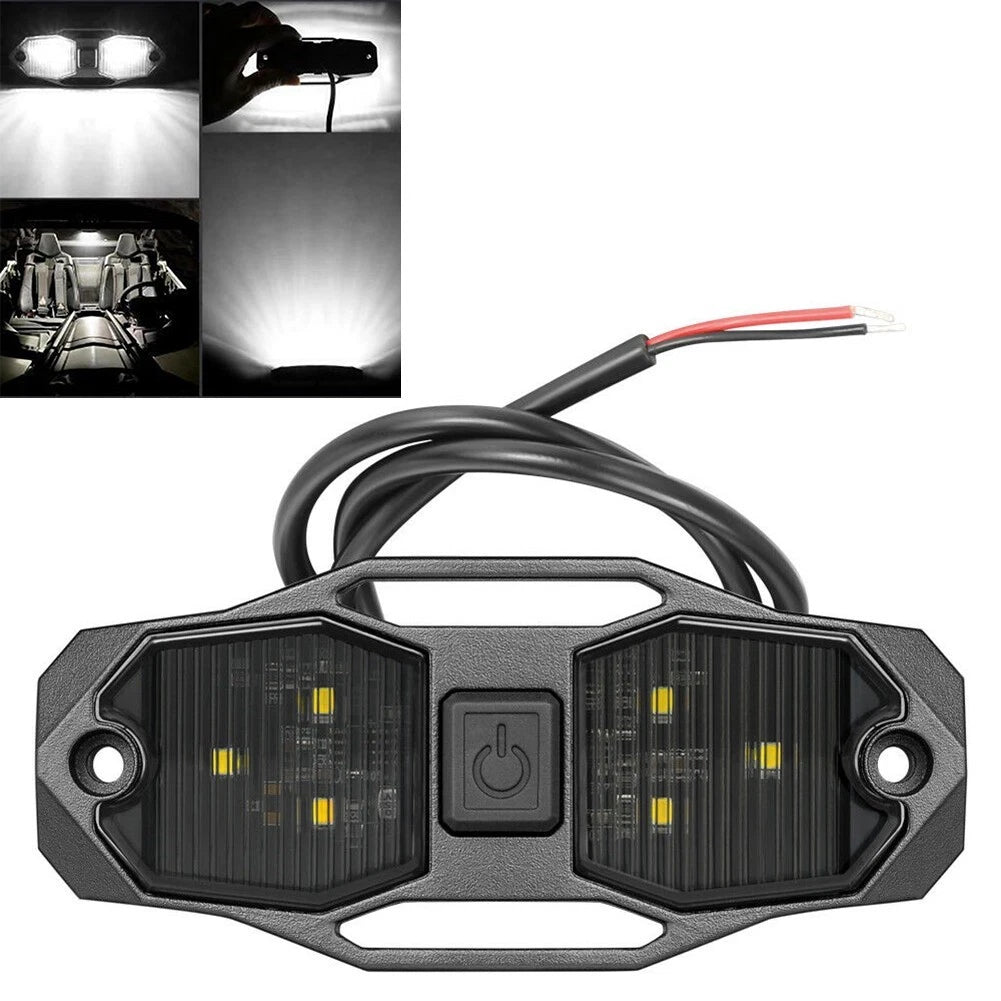 LED Dome Light for Marine Mining Pickup Excavator (W/Switch)