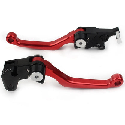 Brake Lever Clutch Lever for Suzuki DRZ 400E 400S (2000–2022) Red