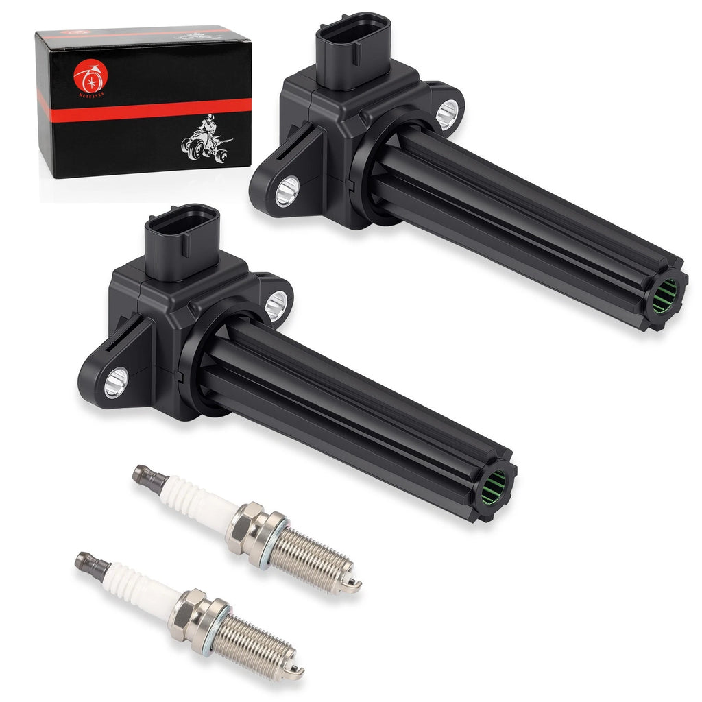 2 Ignition Stick Coils w/Spark Plug for Yamaha Outboard (130-250hp)