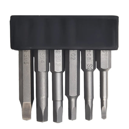 Screwdriver Bit Set for Universal Use (Alloy Steel, Magnetic)