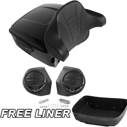 Trunk Pad & Speakers for Harley Touring Street Road Glide (2014–2025)