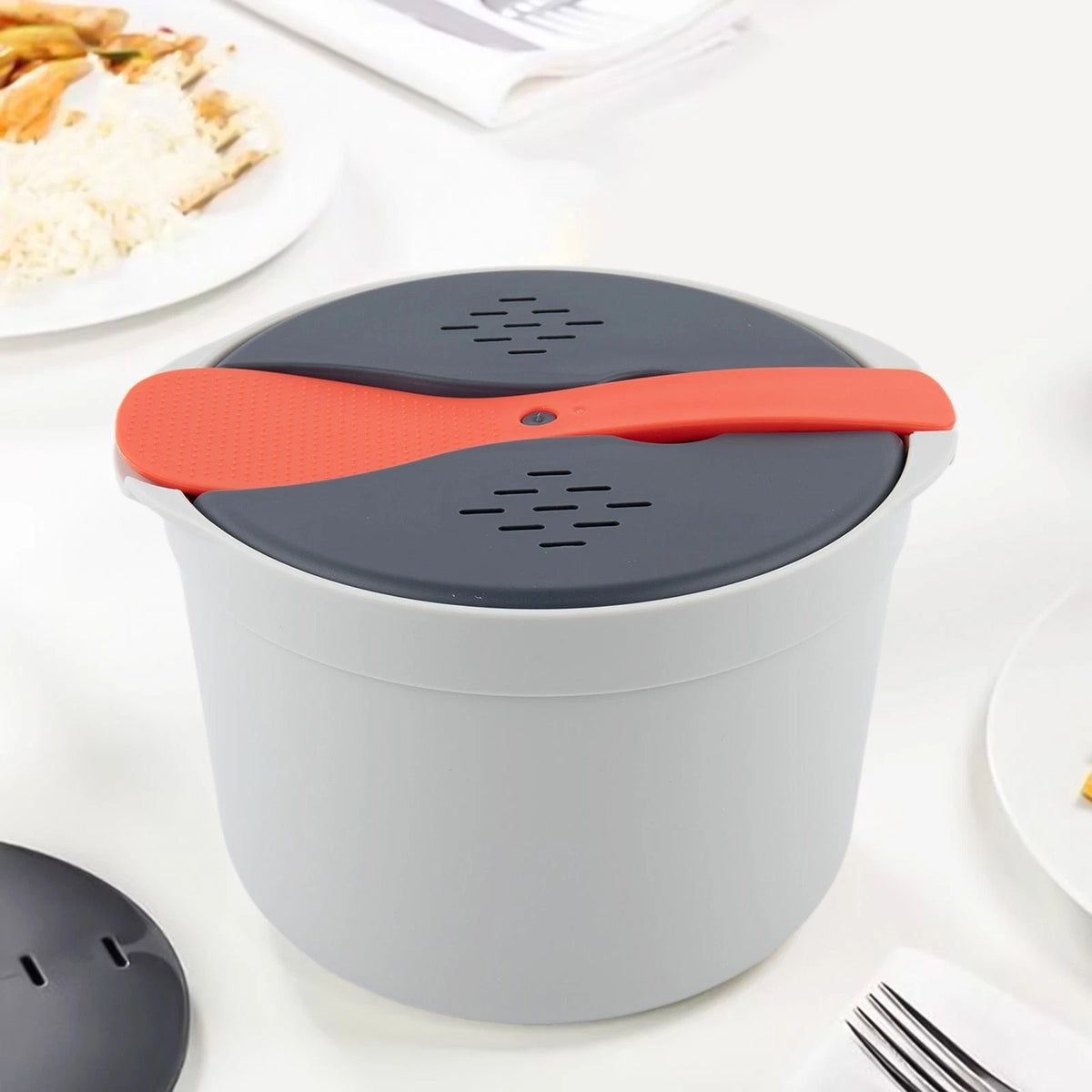 Microwavable Cookware for Portable Cooking