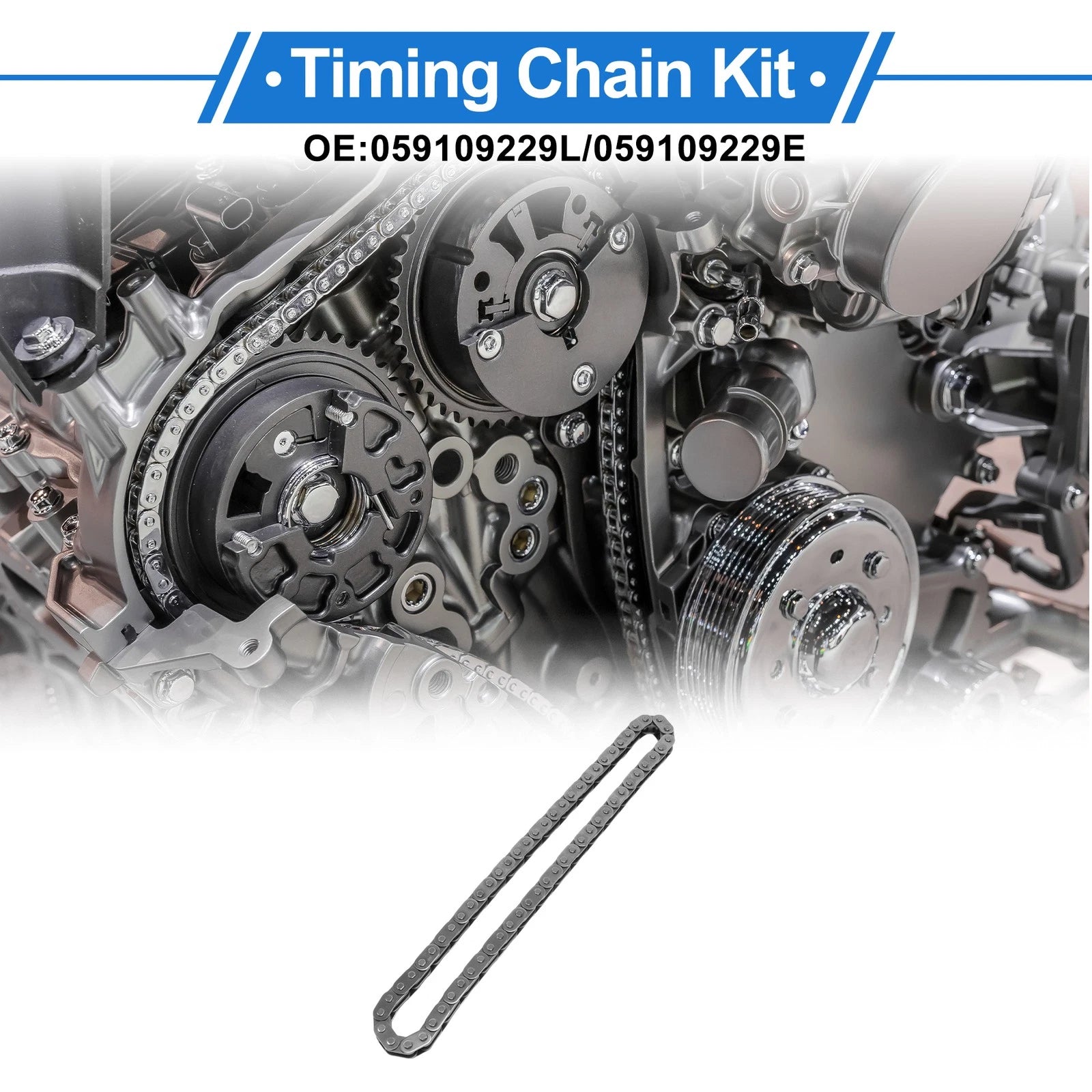 Timing Chain Kit for Audi A4 (2004–2012) No. 059109229L/059109229E