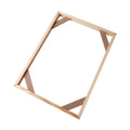 Wooden Frame for Posters and Prints (Easy Assembly, Long Lasting)