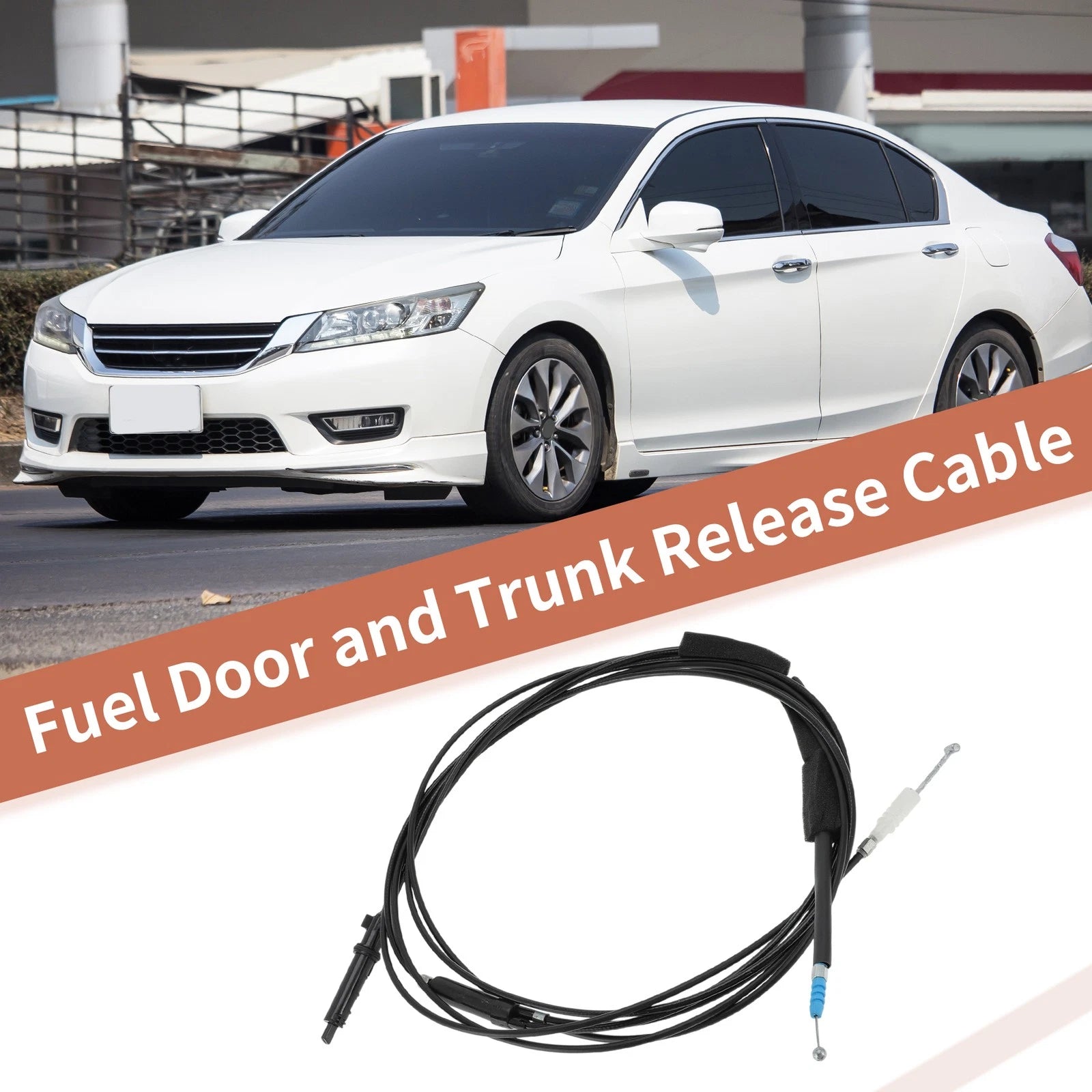Trunk and Fuel Door Release Cable Assembly for Honda Accord (2013–2017)