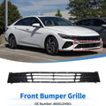 Lower Grille Front Bumper Grille Replacement for Hyundai Elantra (2008–2010)