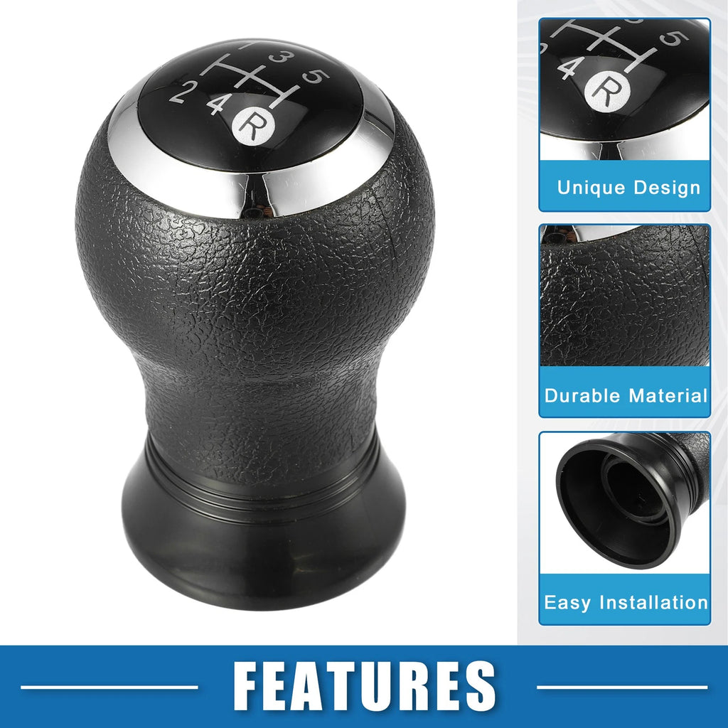 Shift Knob for 5 Speed Manual Transmission Replacement for Toyota Yaris (2005–2010)