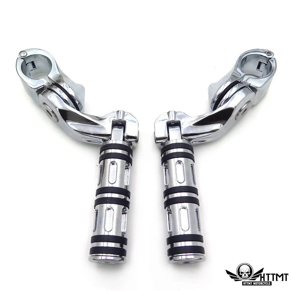 2.5" Short Angled Adjustable Foot Peg Kit for Harley Iron 883 (2009–2023)