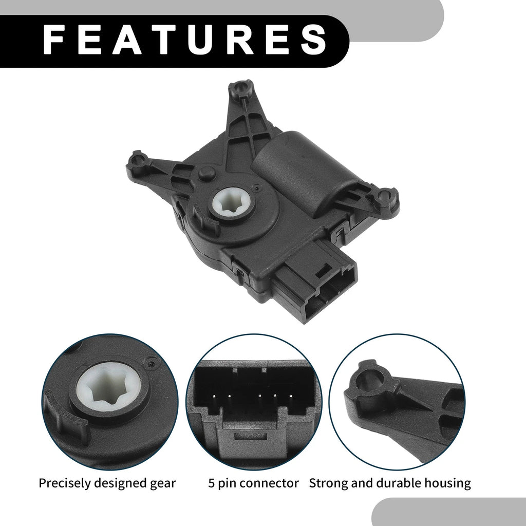HVAC Heater Blend Door Actuator Replacement for Volkswagen Golf (2007–2017)