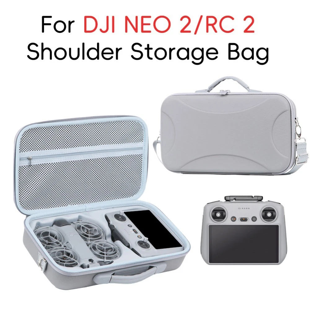Travel Ready PU Leather Case for DJI NEO2 and RC2 (Waterproof)