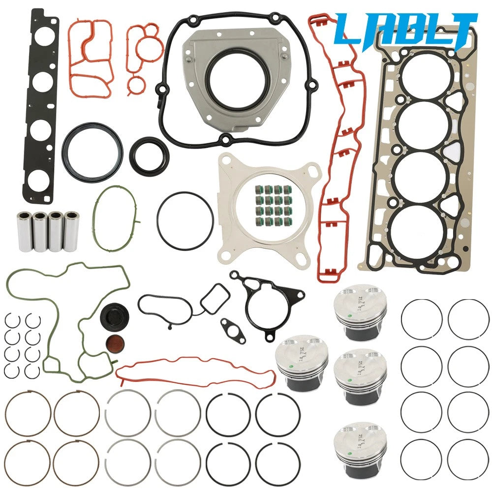 Engine Overhaul Rebuild Kit with Piston & Ring for VW Golf Audi A4 A5 (2006–2016)