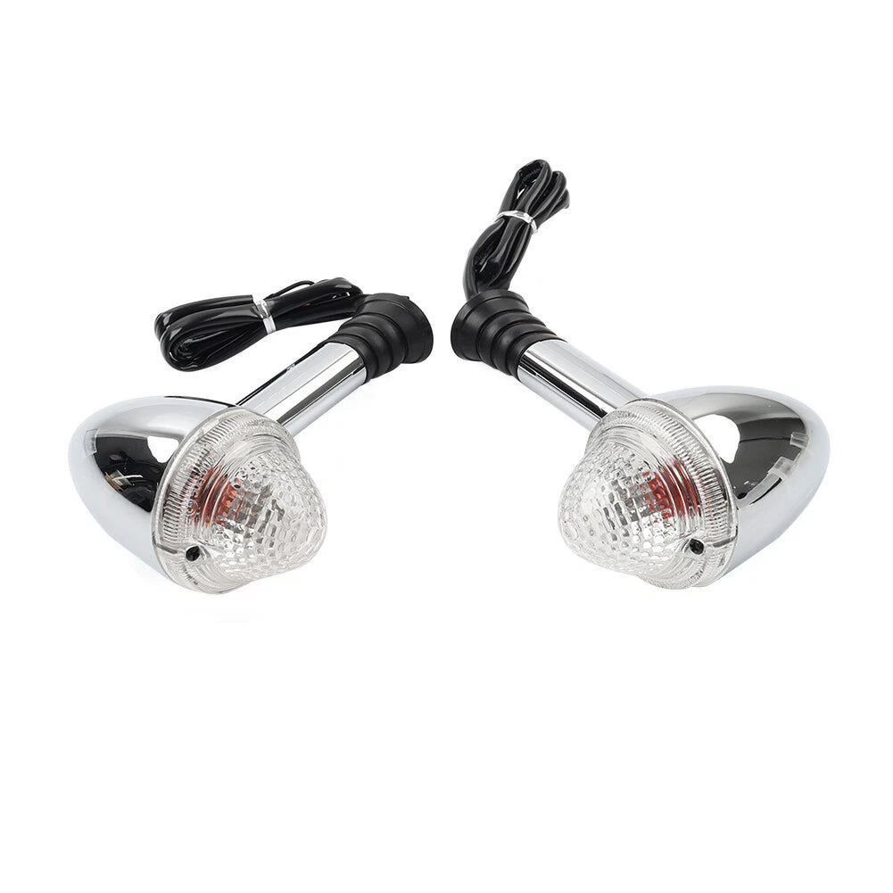 Front/Rear Indicator Turn Signal White For Speedmaster 865 900 EFI Scrambler