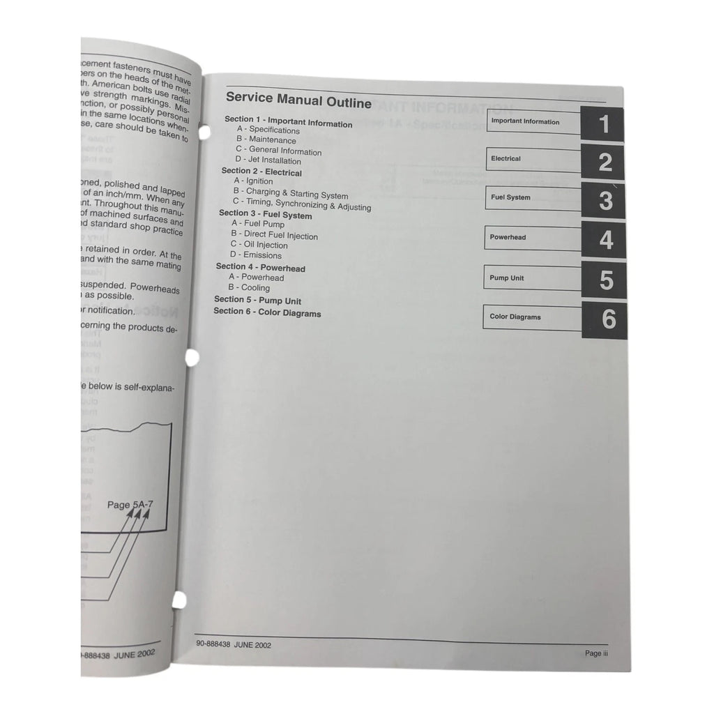 OptiMax Jet Drive Service Manual for Mercury (2002) 90-888438