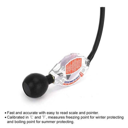 Antifreeze Tester for Winter Maintenance - Battery Hydrometer Pointer Scale