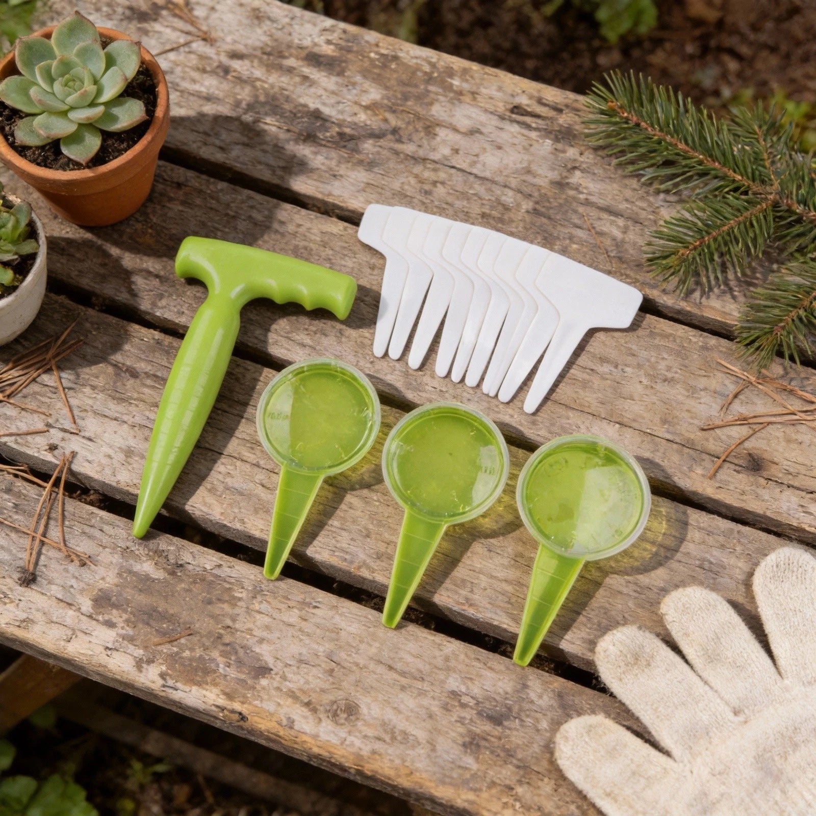 Handheld Sowing Tool for Enhanced Plant Distribution