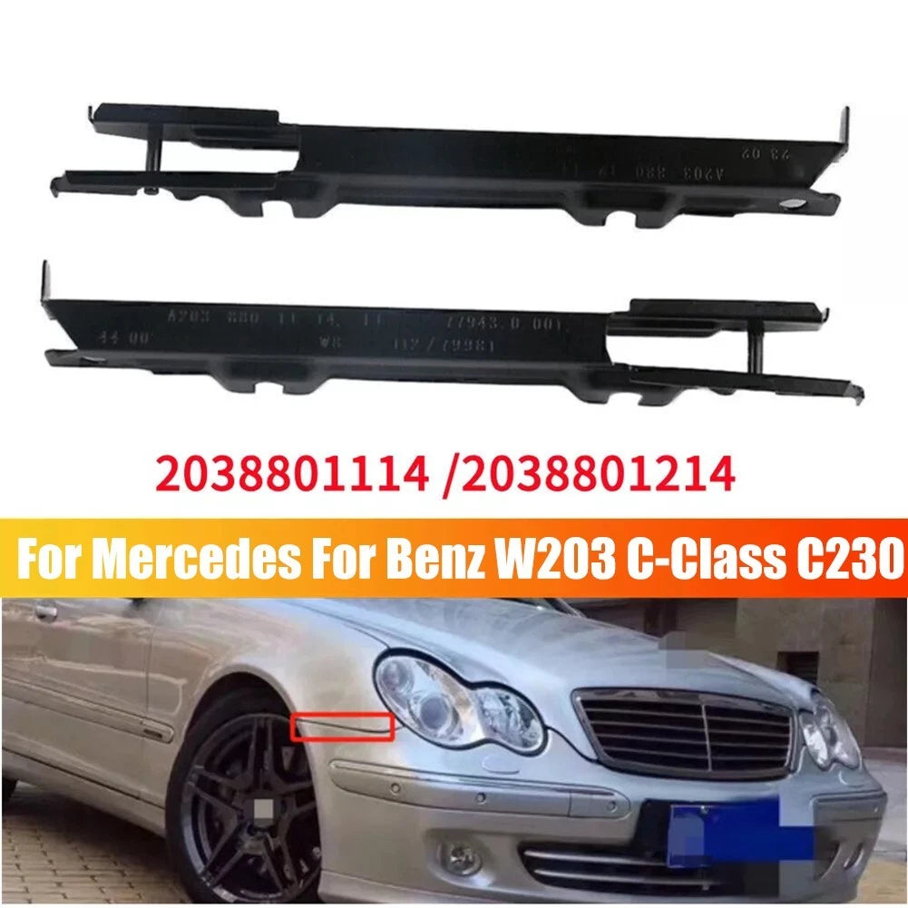 2X Front Bumper Support Brackets for Mercedes C Class
