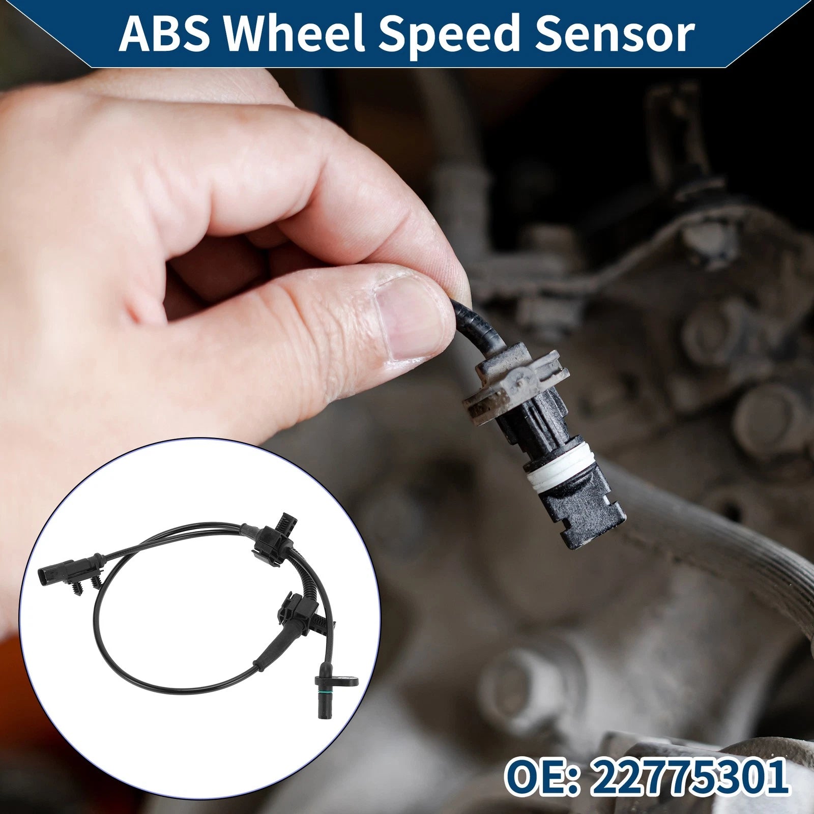 ABS Wheel Speed Sensor Replacement Rear for Cadillac Escalade (2015–2017)