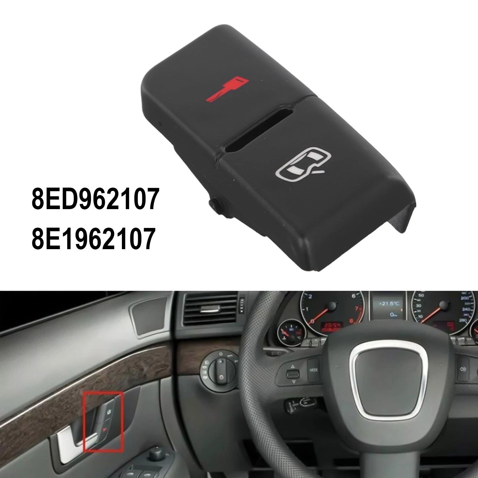 Door Lock Switch Cover for