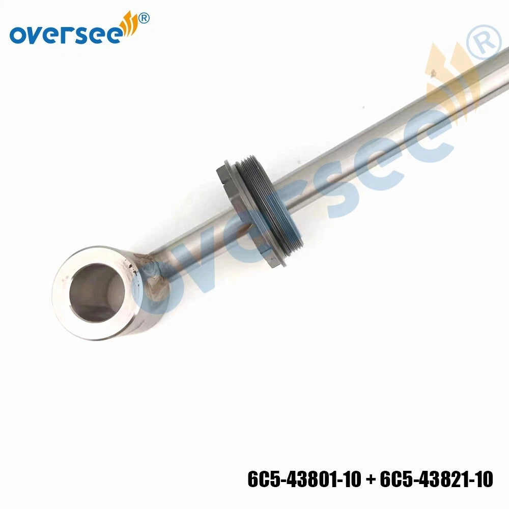 Set of 2 Rods + Cap for Yamaha Outboard 4T F 50-60HP (6C5-43801-10, 6C5-43821)